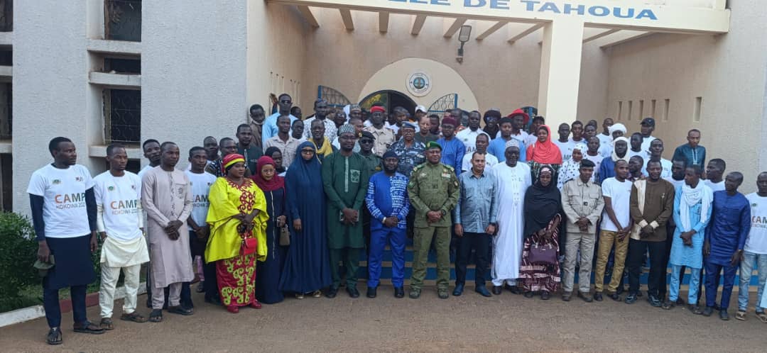 Niger/Tahoua/Jeunesse : Le Ministre de la Jeunesse et des sports lance le camp national des jeunes.