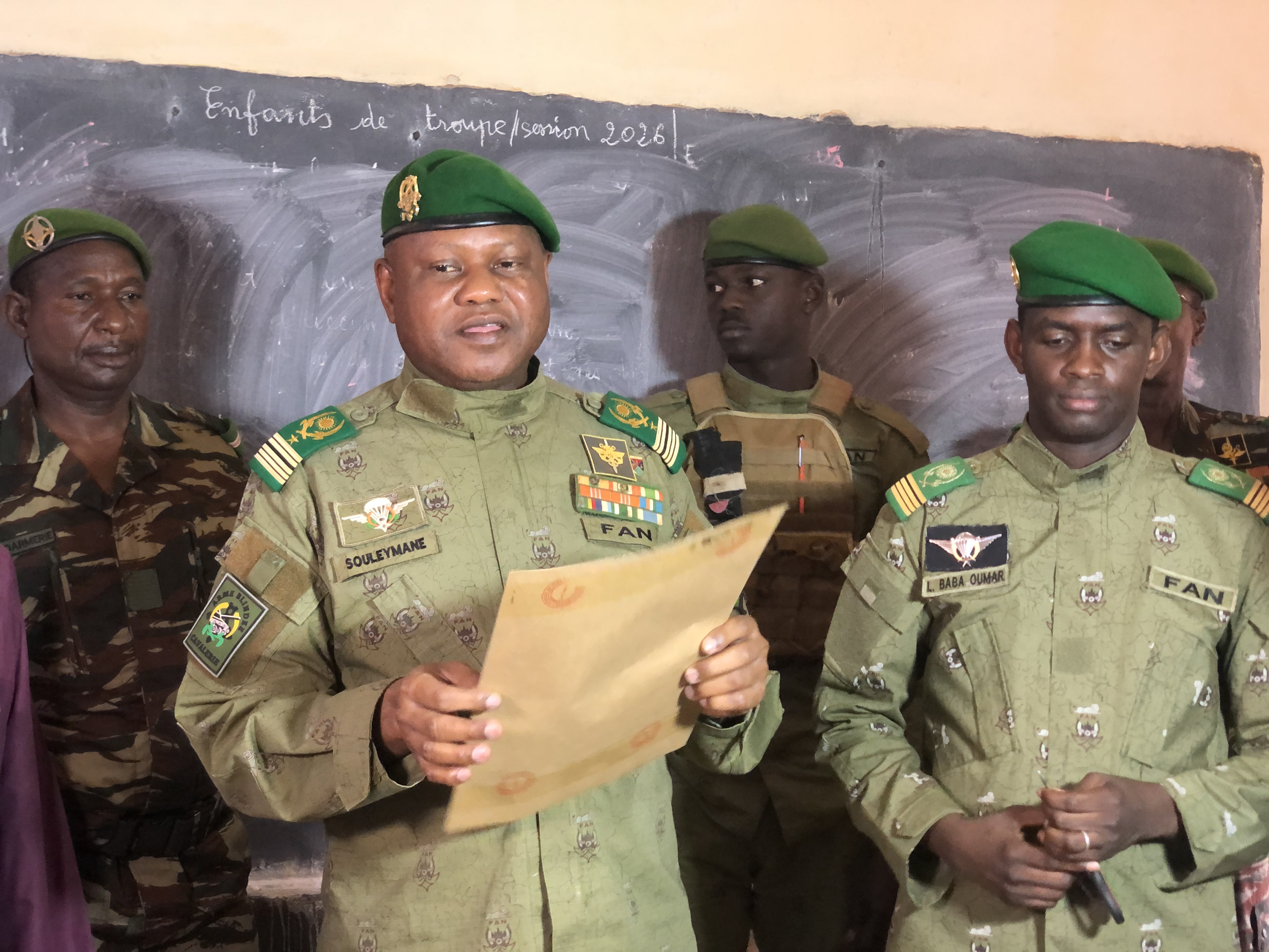 Niger/Tahoua/Concours d'entrée au Prytanée Militaire : Le Gouverneur lance officiellement les épreuves à l'École Normale Kaocen